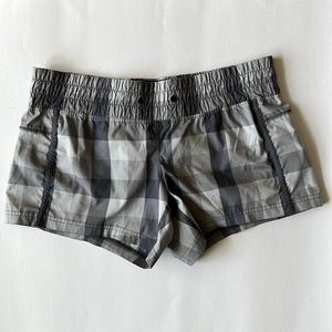 Lululemon Plaid Shorts